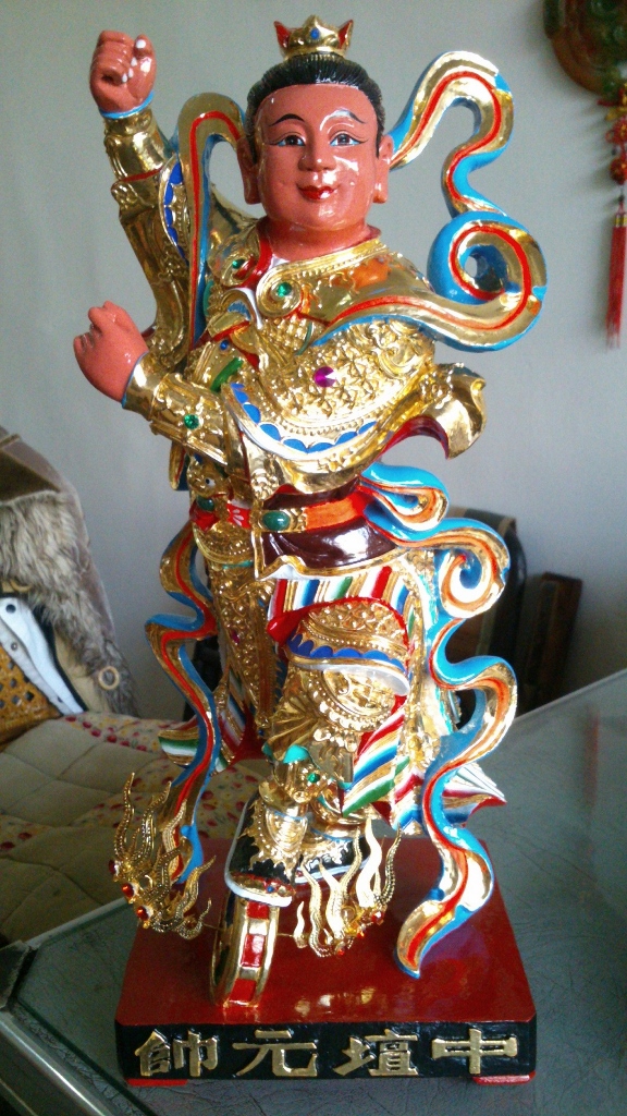 中壇元帥,三太子,神像雕刻