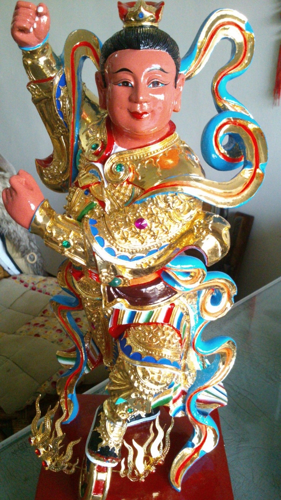 中壇元帥,三太子,神像雕刻