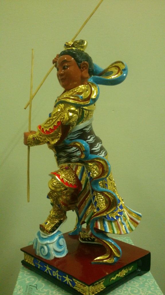 木吒太子,二太子,神像雕刻