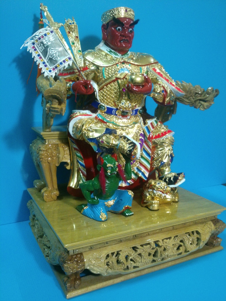 邢府三千歲,神像雕刻