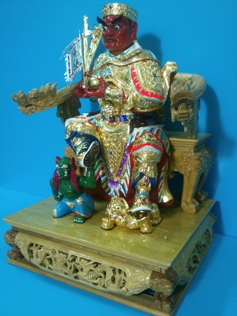 邢府三千歲,神像雕刻