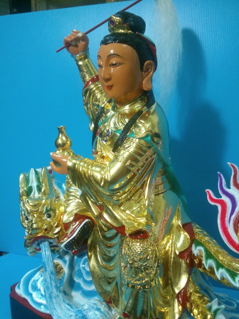 九天道母,九天玄女,神像雕刻