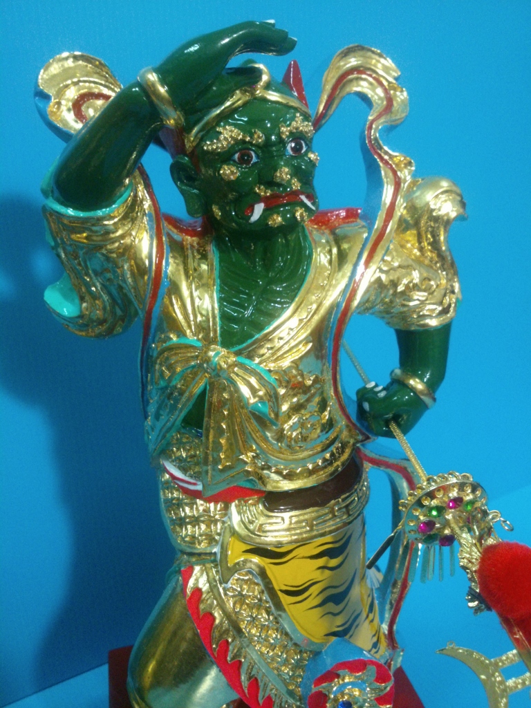 千里眼,順風耳,神像雕刻