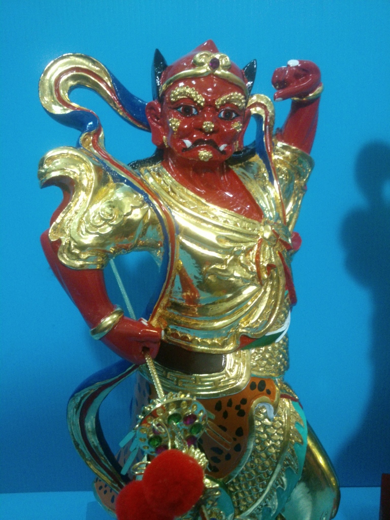 千里眼,順風耳,神像雕刻