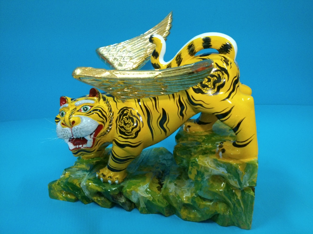 神像雕刻,飛虎將軍,虎爺