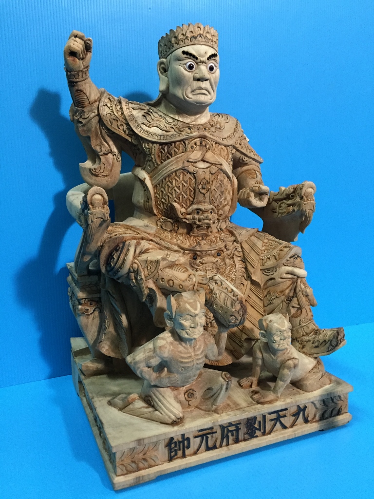 神像雕刻,九天劉府元帥