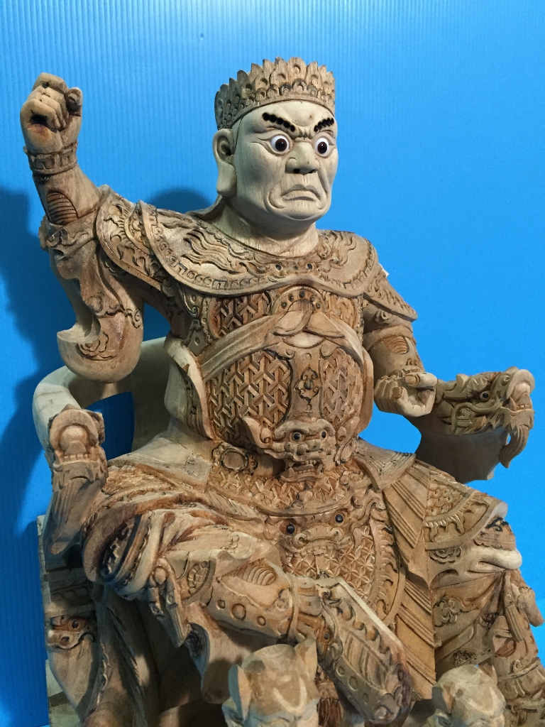 神像雕刻,九天劉府元帥