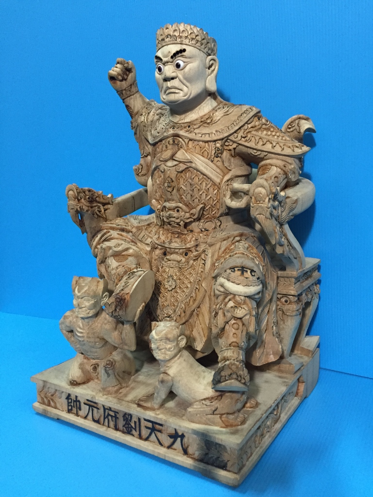 神像雕刻,九天劉府元帥