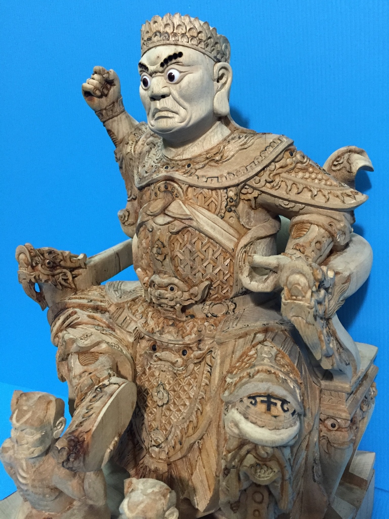 神像雕刻,九天劉府元帥